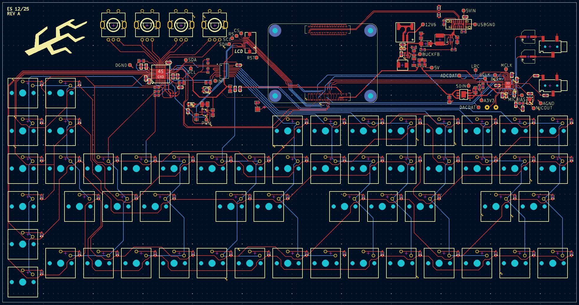 Validation PCB layout
